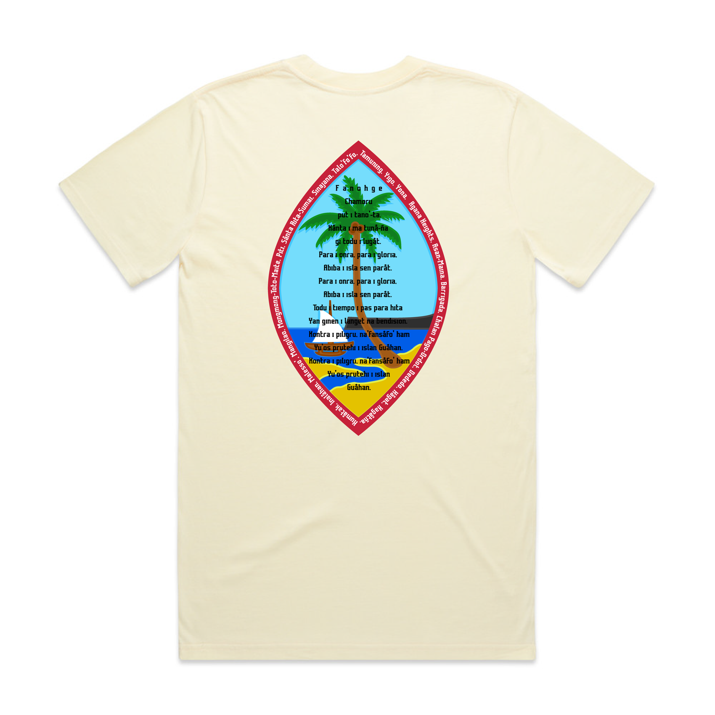 GUAM BUILT BUTTER T-SHIRT
