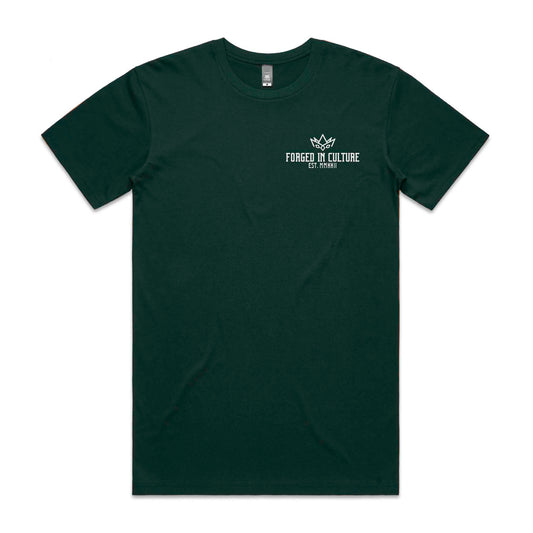 TIKI FOREST GREEN T-SHIRT