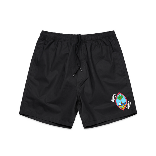 GUAM BUILT BLACK SHORTS