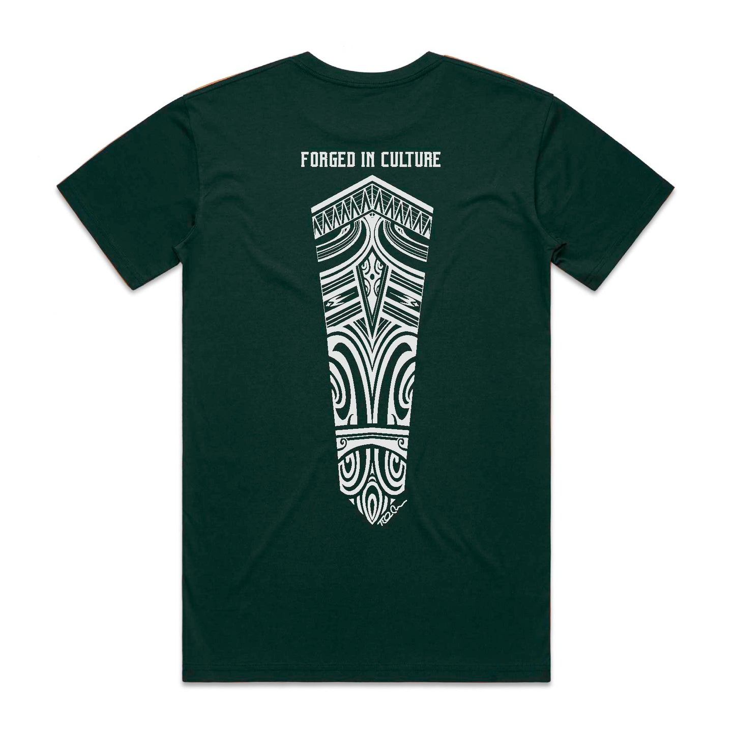 TIKI FOREST GREEN T-SHIRT
