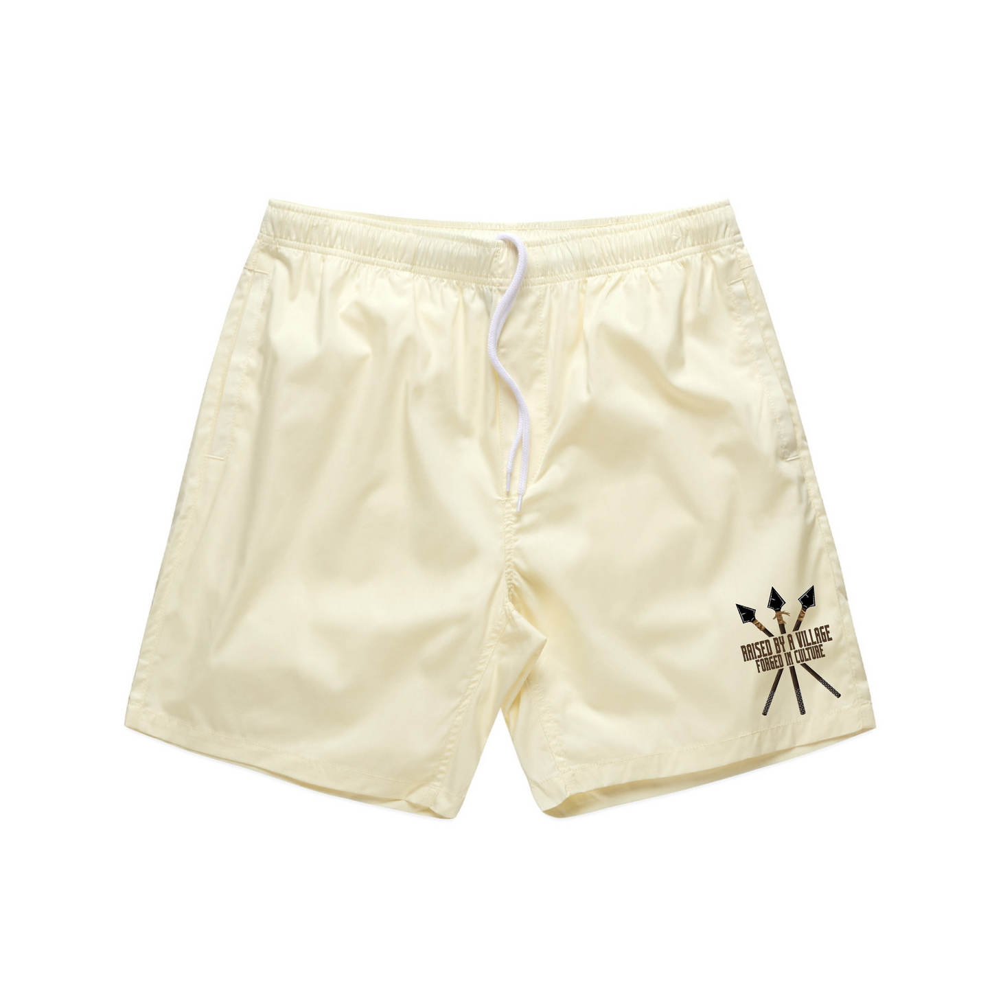RAISED BY A VILLAGE BUTTER SHORTS