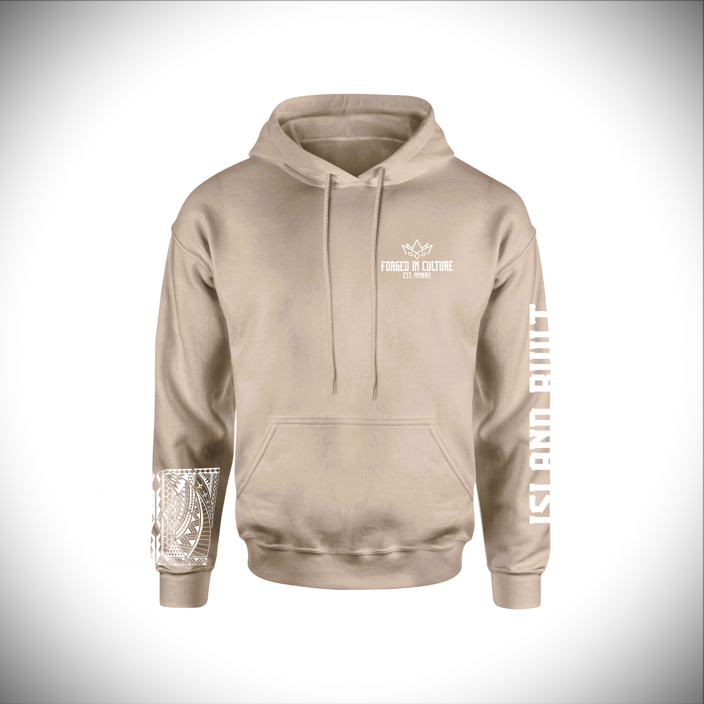 2023 ISLAND BUILT TRIBAL TAN HOODIE